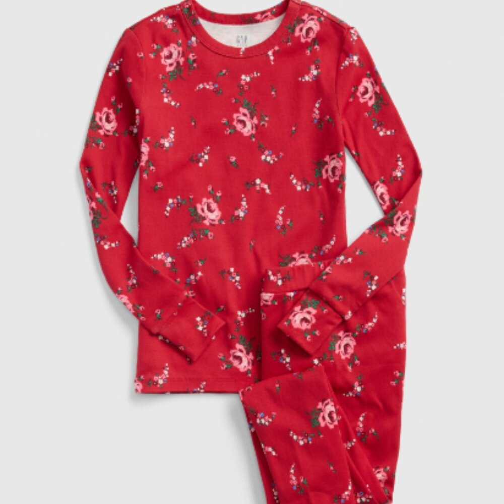 Gap Kids Floral PJ Set Size 10